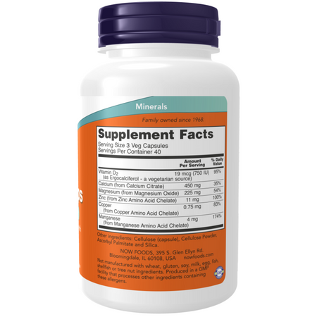 Now Foods Calcium Citrate 240 kapsúl