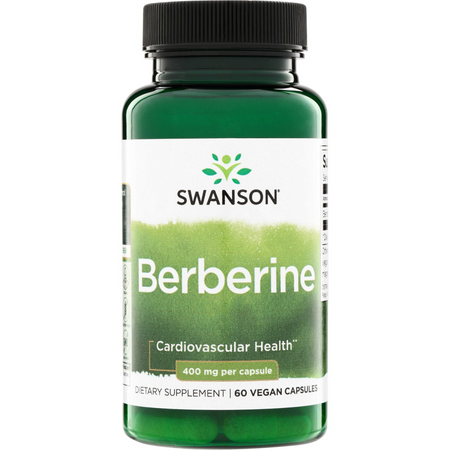 Swanson Berberine 400 mg 60 kapsúl