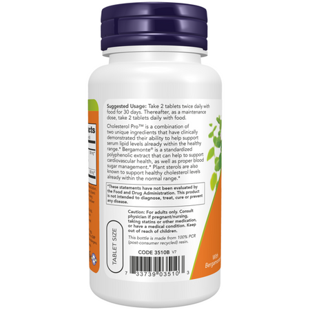 Now Foods Cholesterol Pro 120 tabliet