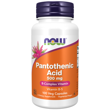 Now Foods Pantothenic Acid 500 mg 100 kapsúl