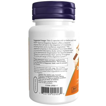 Now Foods Optimal Digestive System 90 kapsúl