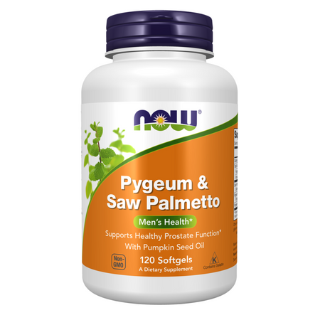 Now Foods Pygeum a Saw Palmetto 120 kapsúl