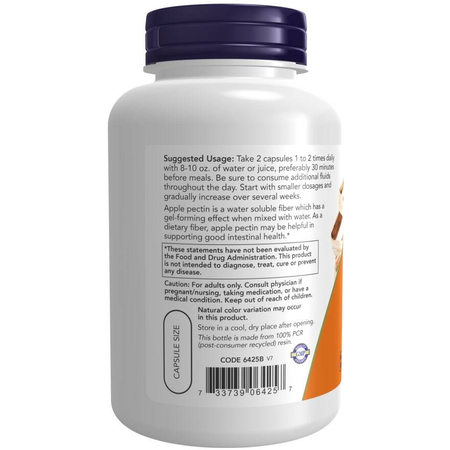 Now Foods Apple Pectin 700 mg 120 veg kapsúl