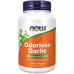 Now Foods Odorless Garlic 250 kapsúl