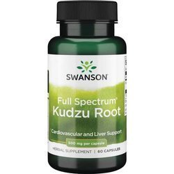 Swanson Full Spectrum Kudzu Root 500 mg 60 kapsúl
