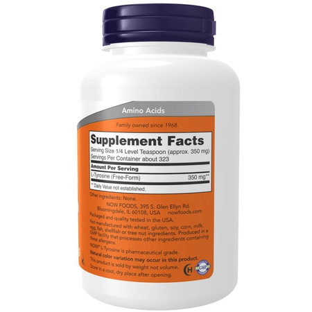 Now Foods L-Tyrosine Powder 113 g 