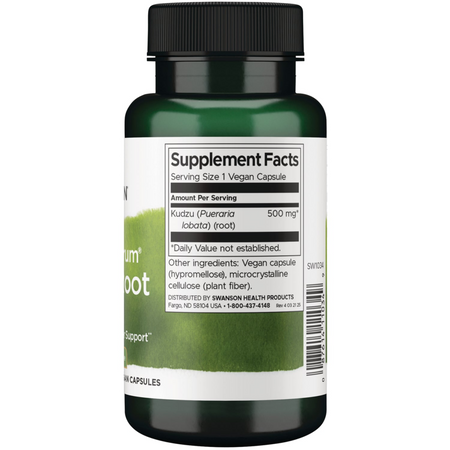 Swanson Full Spectrum Kudzu Root 500 mg 60 kapsúl