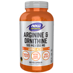 Now Foods Arginine 500 mg Ornithine 250 mg 250 kapsúl