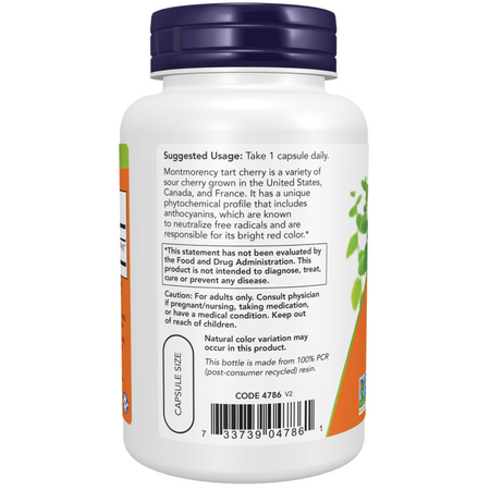 Now Foods Tart Cherry 500 mg 90 veg kapsúl