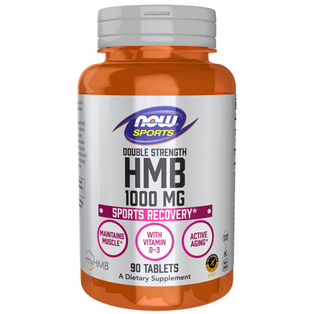 Now Foods HMB 1000 mg Double Strength 90 tabliet